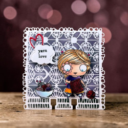 AALL & Create Stencil 278 Dentelle De Fils