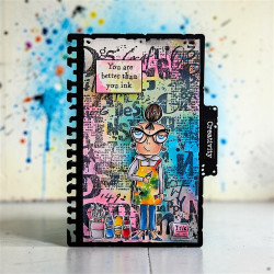 AALL & Create Stamp Set A6 1330 Word Frenzy