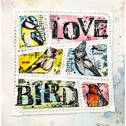 AALL & Create Stamp Set A5 1332 Scribble Splash