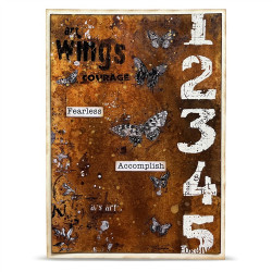 AALL & Create Stamp Set A6 1333 Dizzy Digits