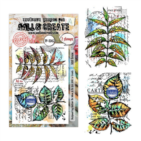 AALL & Create Stamp Set A6 1345 Still Green