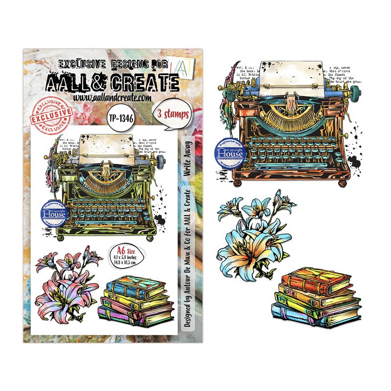 AALL & Create Stamp Set A6 1346 Write Away