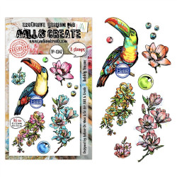 AALL & Create Stamp Set A6 1347 Bubbly Toucan