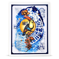 AALL & Create Stamp Set A6 1347 Bubbly Toucan