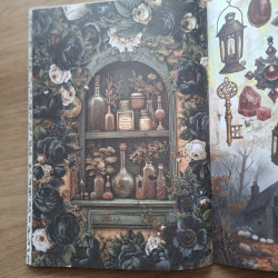 Ciao Bella The Witch's Grimoire A4 Junk Journal Ephemera Book 32pz