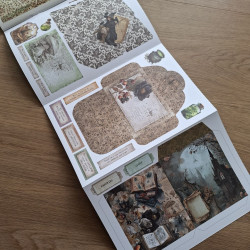 Ciao Bella The Witch's Grimoire A4 Junk Journal Ephemera Book 32pz