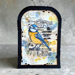 AALL & Create Stamp Set A7 1351 Hearted Tit