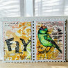 AALL & Create Stamp Set A7 1351 Hearted Tit