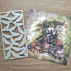 Alchemy od Art STENCIL 1 Halloween Palette Paper