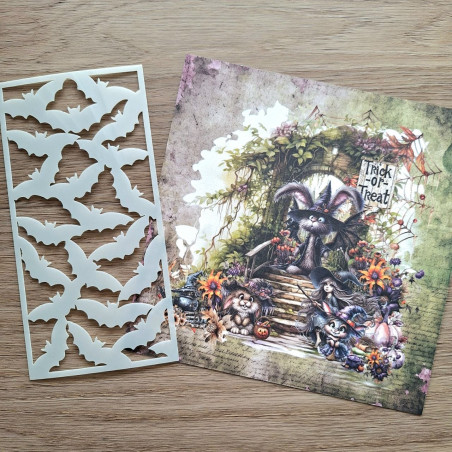 Alchemy od Art STENCIL 1 Halloween Palette Paper