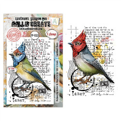AALL & Create Stamp Set A7 1352 Cardinal Stare