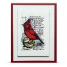 AALL & Create Stamp Set A7 1352 Cardinal Stare