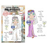 AALL & Create Stamp Set A7 1450 Runaway Bride Dee