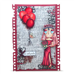AALL & Create Stamp Set A7 1450 Runaway Bride Dee
