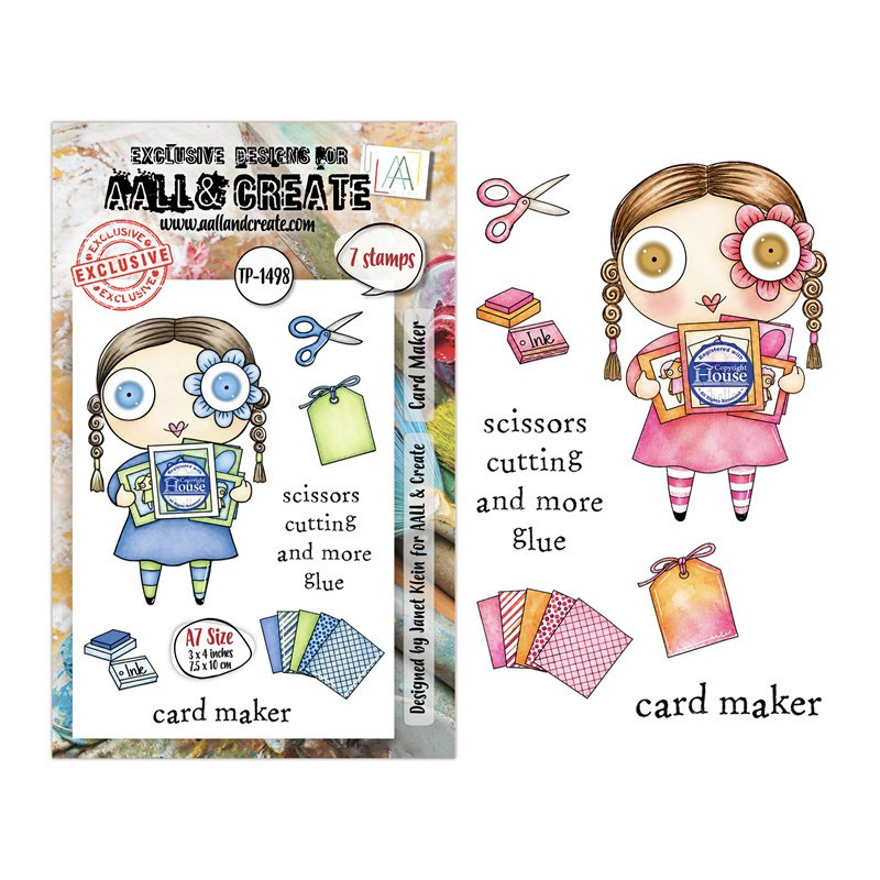 AALL & Create Stamp Set A7 1498 Card Maker