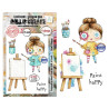 AALL & Create Stamp Set A7 1500 Paint Happy