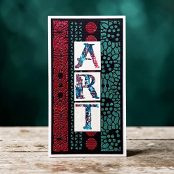 AALL & Create Stencil 279 Tout En Frises