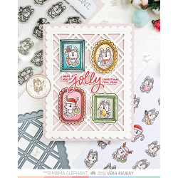 Mama Elephant Waffle Weave Frame CREATIVE CUTS