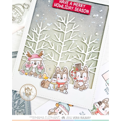 Mama Elephant Trio of Trees CREATIVE CUTS