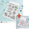 Mama Elephant WINTER WOLF SET Clear Stamp + CUTS