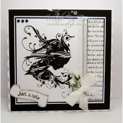 IndigoBlu Cling Mounted Stamp Ella Bella
