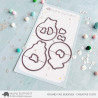 ama Elephant ROUND TAG BUDDIES SET Clear Stamp + CUTS