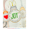 ama Elephant ROUND TAG BUDDIES SET Clear Stamp + CUTS