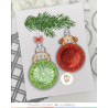 ama Elephant ROUND TAG BUDDIES SET Clear Stamp + CUTS