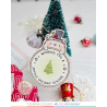 Mama Elephant ROUND TAG SENTIMENTS Clear Stamp