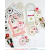 Mama Elephant ROUND TAG SENTIMENTS Clear Stamp