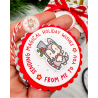 Mama Elephant ROUND TAG SENTIMENTS Clear Stamp