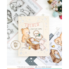 Mama Elephant NATIVITY SCENE Clear Stamp