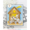 Mama Elephant NATIVITY SCENE Clear Stamp