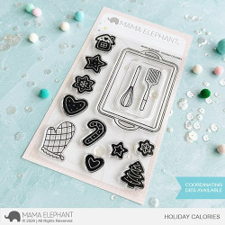 Mama Elephant HOLIDAY CALORIES Clear Stamp