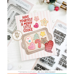 Mama Elephant HOLIDAY CALORIES Clear Stamp