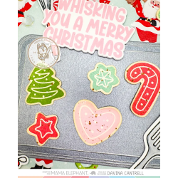Mama Elephant HOLIDAY CALORIES Clear Stamp