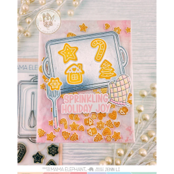 Mama Elephant HOLIDAY CALORIES Clear Stamp