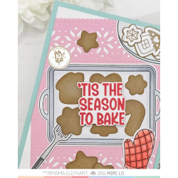 Mama Elephant HOLIDAY CALORIES Clear Stamp