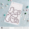 Mama Elephant KNITTED STOCKINGS SET Clear Stamp + CUTS