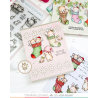 Mama Elephant KNITTED STOCKINGS SET Clear Stamp + CUTS