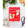 Mama Elephant KNITTED STOCKINGS SET Clear Stamp + CUTS