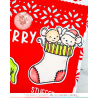 Mama Elephant KNITTED STOCKINGS SET Clear Stamp + CUTS