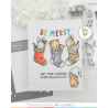 Mama Elephant KNITTED STOCKINGS SET Clear Stamp + CUTS