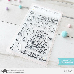 Mama Elephant BIG BOO CREATIVE Clear Stamps