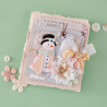 Spellbinders Christmas Blush Etched Dies Sweet Snowman by Frank Garcia