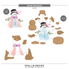 Spellbinders Christmas Blush Etched Dies Sweet Snowman by Frank Garcia