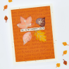HERO ARTS Cozy Season Die Set Lovely Little Leaves