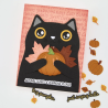 HERO ARTS Cozy Season Die Set Kitty Squeezer