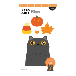 HERO ARTS Cozy Season Die Set Kitty Squeezer