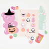 HERO ARTS Beary Sweet Holiday Die Set Candy Kebob Halloween Add On by Carly Tee